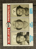 1979 Topps #714 Victor Cruz RC/Pat Kelly RC/Ernie Whitt (VG)
