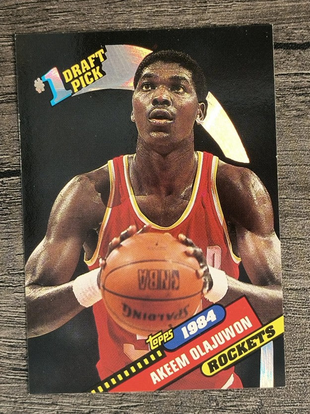 1992-93 Topps Archives #4 Hakeem Olajuwon FDP