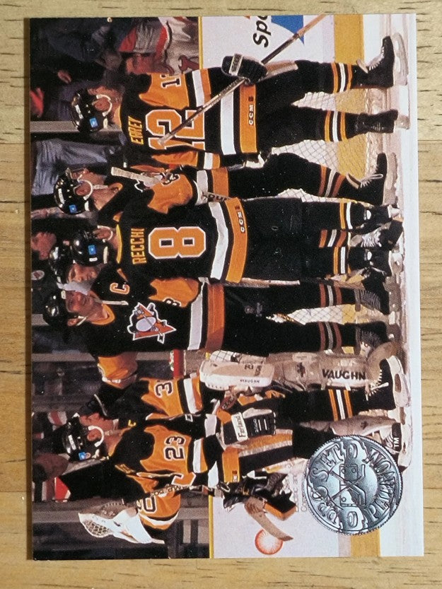 1991-92 Pro Set Platinum #144 Pittsburgh Penguins