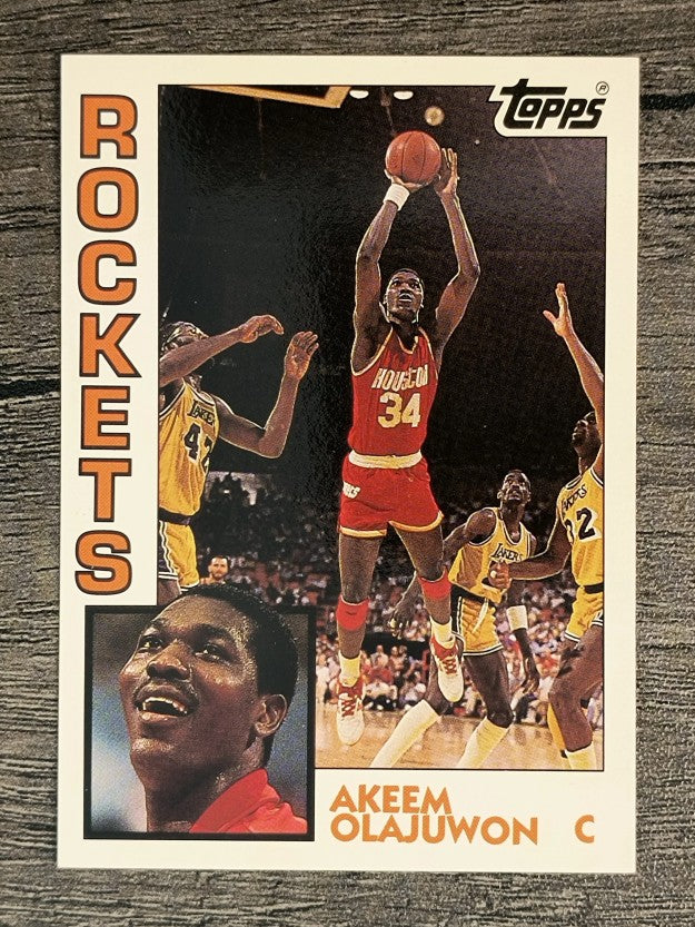 1992-93 Topps Archives #54 Hakeem Olajuwon