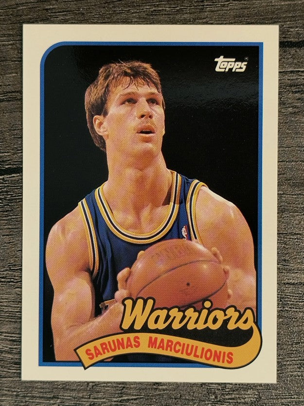 1992-93 Topps Archives #124 Sarunas Marciulionis