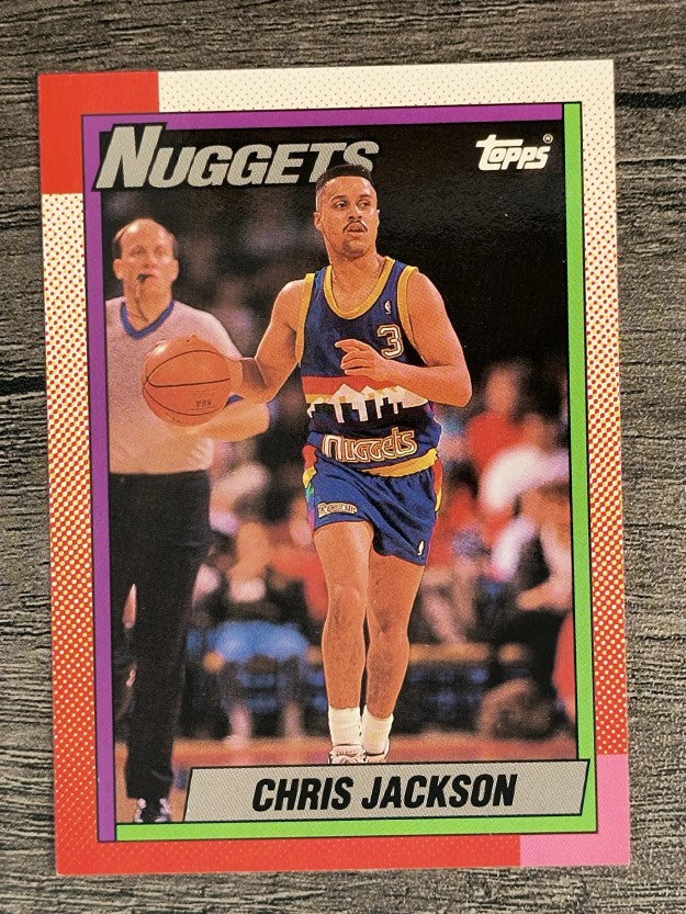 1992-93 Topps Archives #135 Chris Jackson