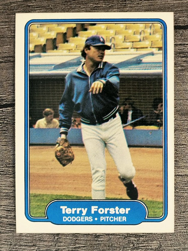 1982 Fleer #4 Terry Forster