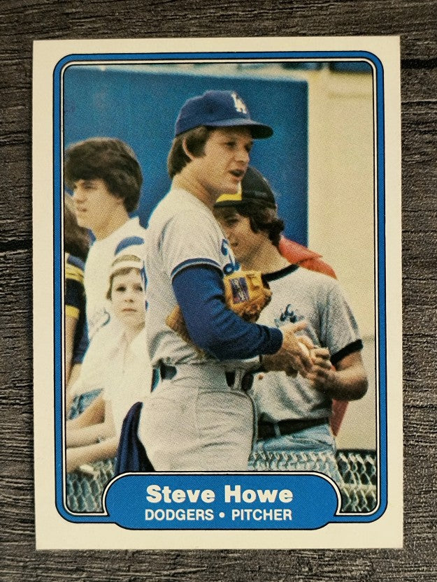 1982 Fleer #9 Steve Howe