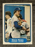 1982 Fleer #9 Steve Howe