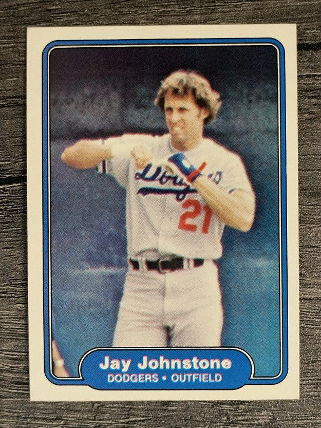 1982 Fleer #10 Jay Johnstone