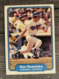 1982 Fleer #19 Ron Roenicke