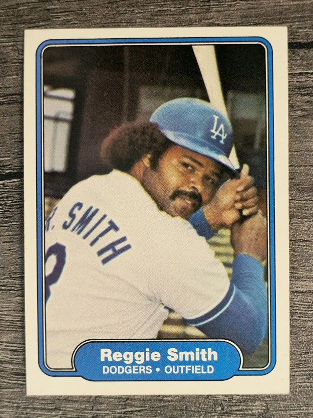 1982 Fleer #23 Reggie Smith