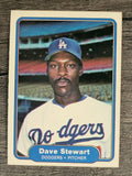 1982 Fleer #24 Dave Stewart RC
