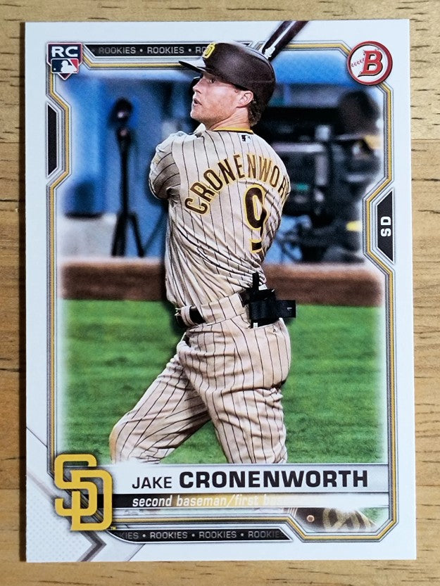 2021 Bowman #45 Jake Cronenworth RC