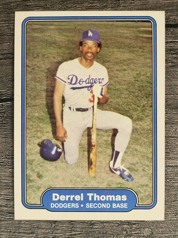 1982 Fleer #26 Derrel Thomas