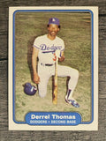 1982 Fleer #26 Derrel Thomas
