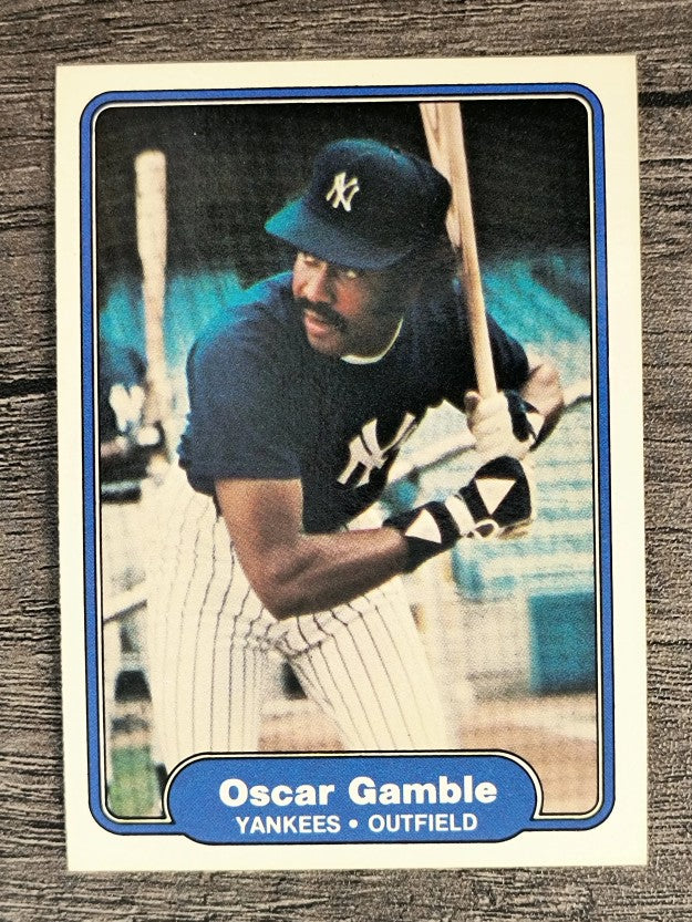 1982 Fleer #36 Oscar Gamble