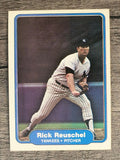 1982 Fleer #50 Rick Reuschel