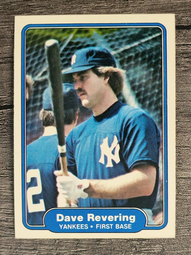 1982 Fleer #51 Dave Revering