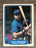 1982 Fleer #56 Dave Winfield
