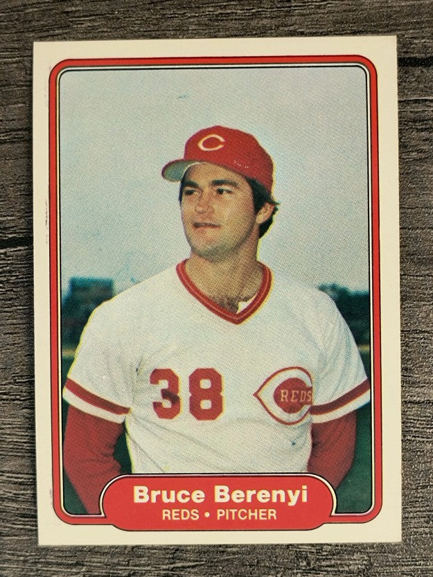 1982 Fleer #58 Bruce Berenyi