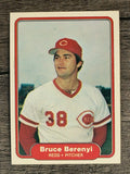 1982 Fleer #58 Bruce Berenyi