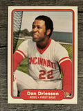 1982 Fleer #64 Dan Driessen