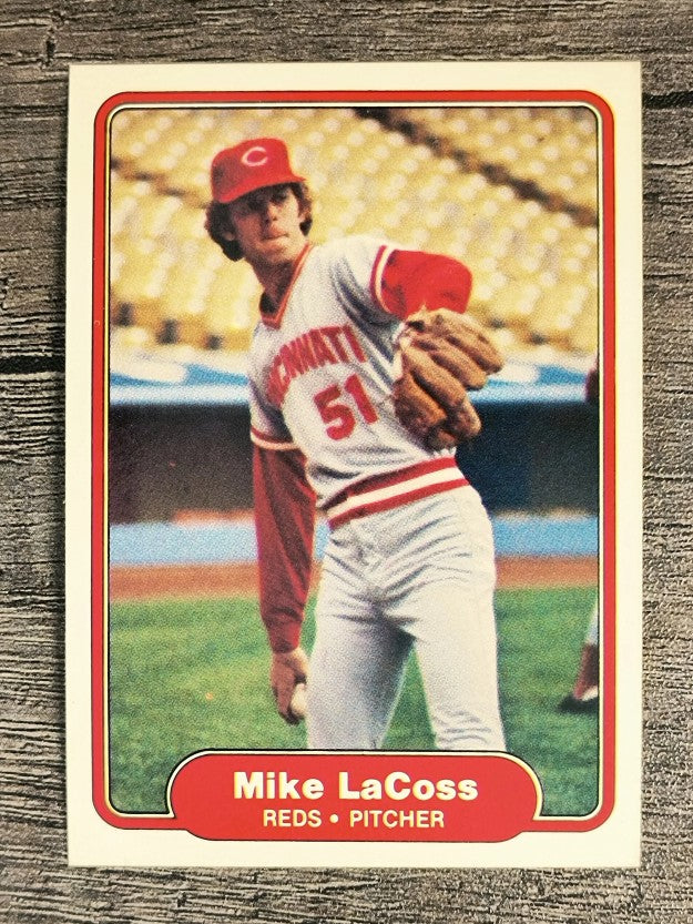 1982 Fleer #72 Mike LaCoss