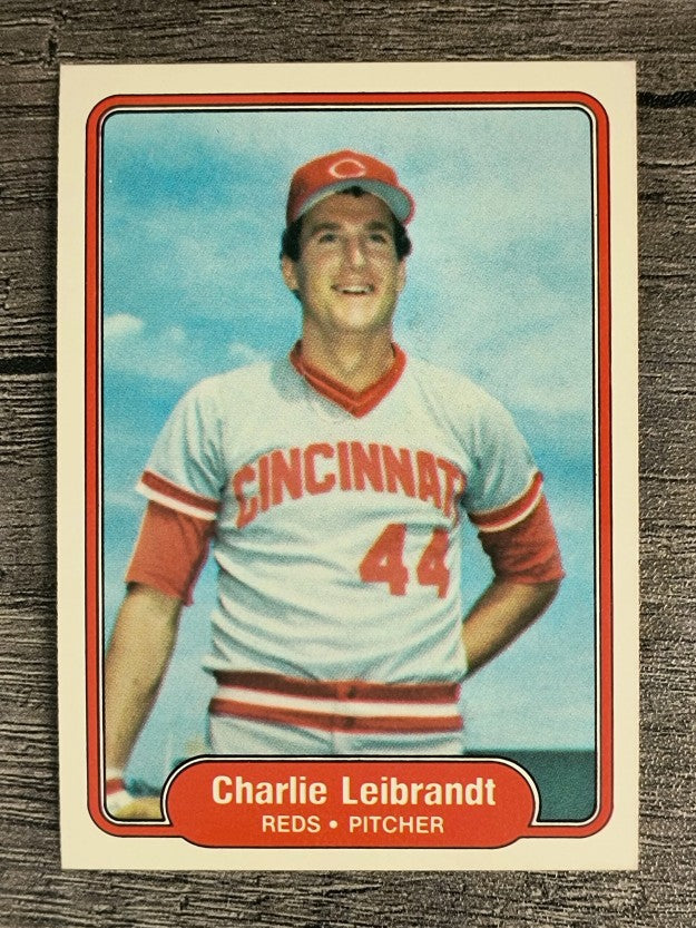 1982 Fleer #74 Charlie Leibrandt