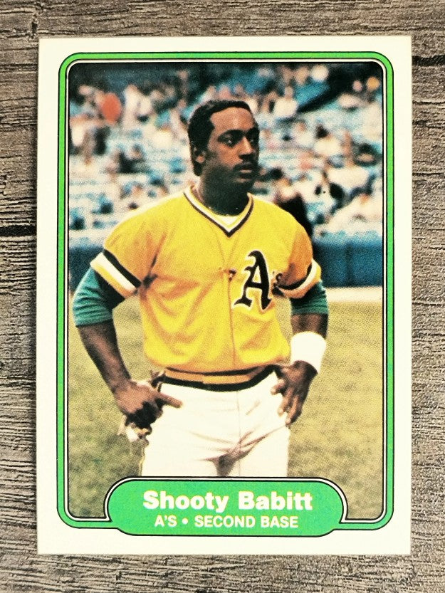 1982 Fleer #86 Shooty Babitt