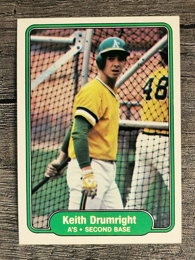 1982 Fleer #89 Keith Drumwright