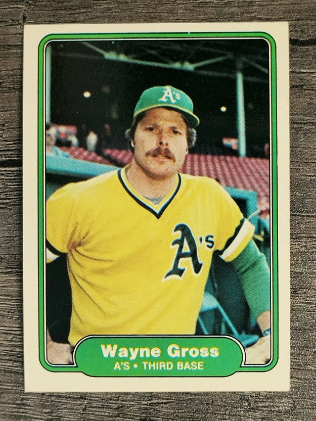 1982 Fleer #90 Wayne Gross