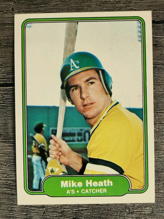 1982 Fleer #91 Mike Heath