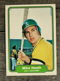 1982 Fleer #91 Mike Heath