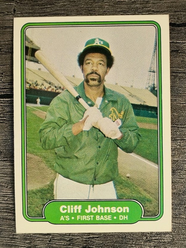 1982 Fleer #93 Cliff Johnson