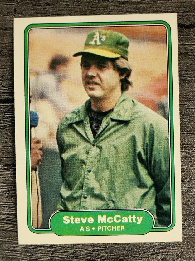 1982 Fleer #99 Steve McCatty