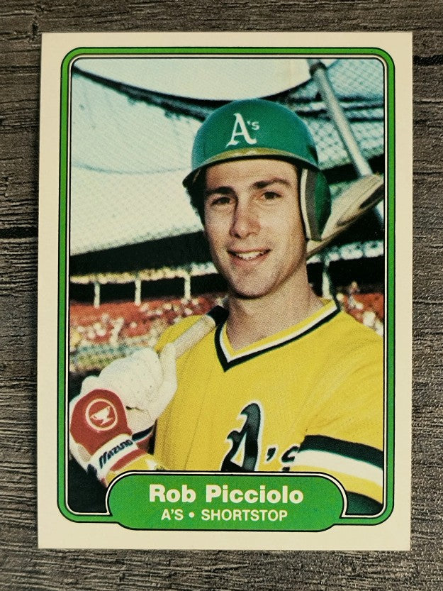 1982 Fleer #106 Rob Picciolo