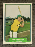 1982 Fleer #107 Jim Spencer