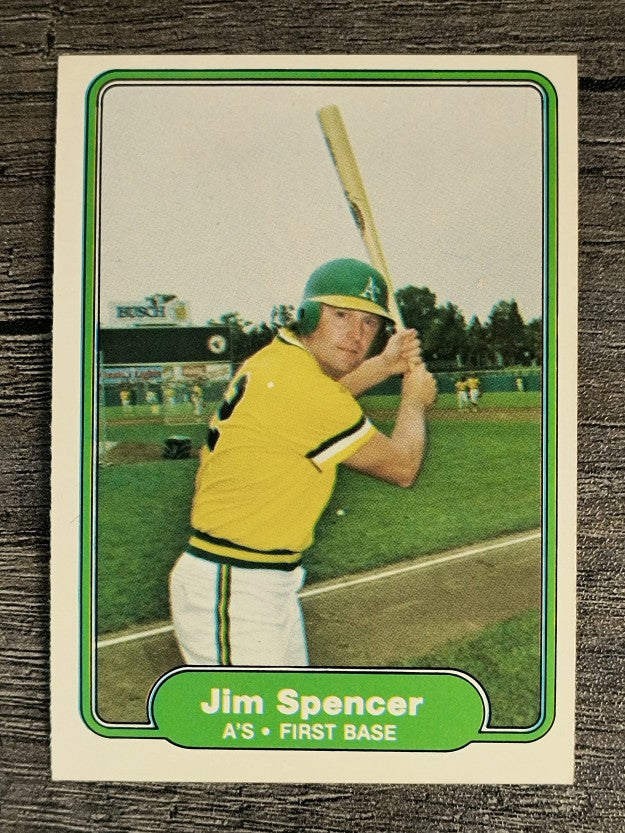 1982 Fleer #107 Jim Spencer