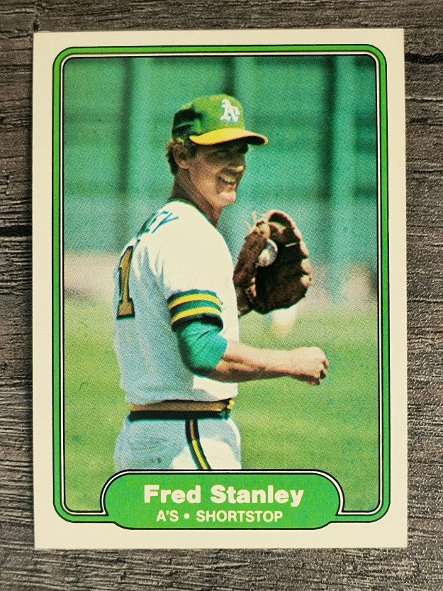 1982 Fleer #108 Fred Stanley