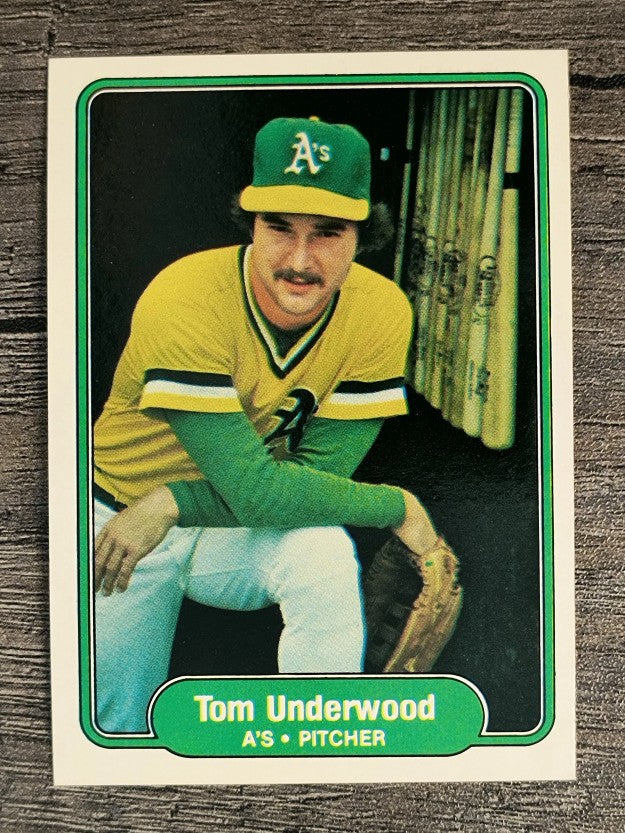 1982 Fleer #109 Tom Underwood