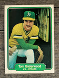 1982 Fleer #109 Tom Underwood