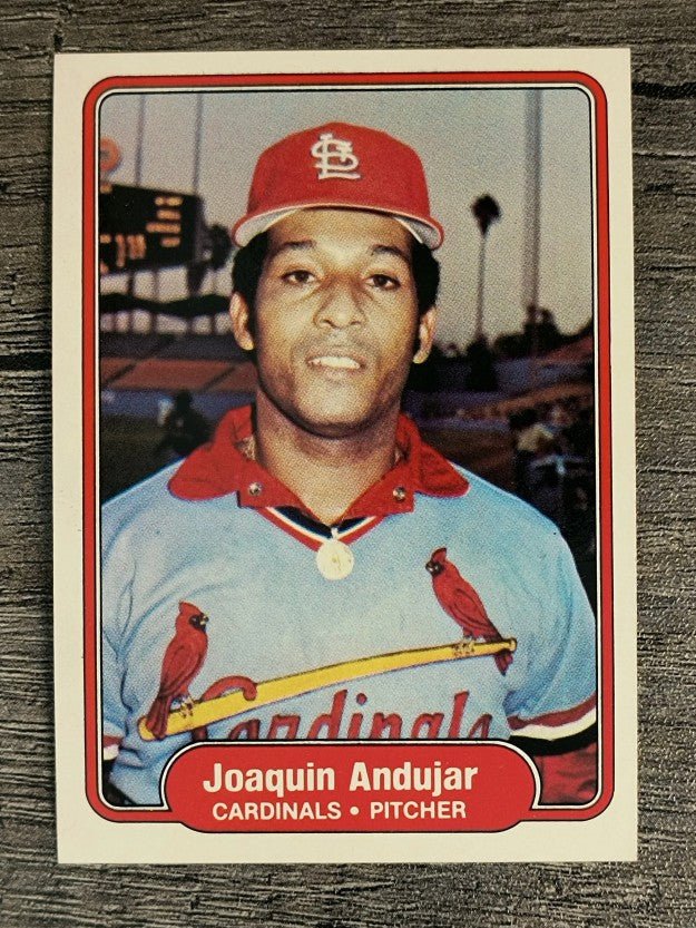 1982 Fleer #110 Joaquin Andujar