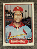 1982 Fleer #110 Joaquin Andujar