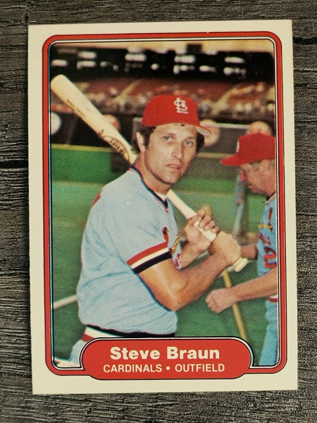 1982 Fleer #111 Steve Braun