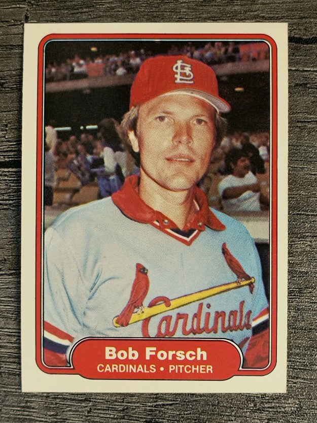 1982 Fleer #112 Bob Forsch