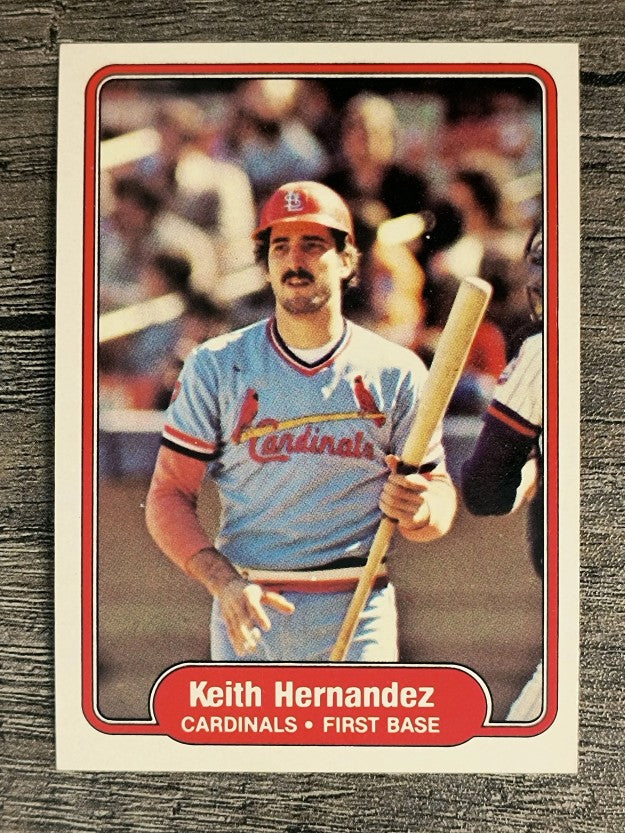 1982 Fleer #114 Keith Hernandez