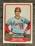 1982 Fleer #116 Dane Iorg
