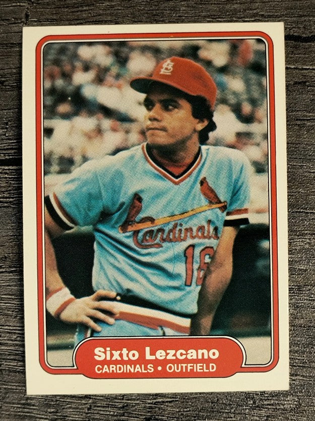 1982 Fleer #119 Sixto Lezcano