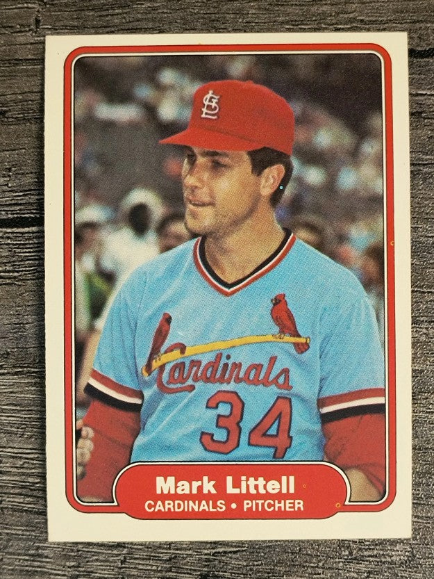 1982 Fleer #120 Mark Littell