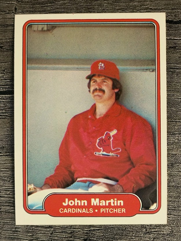 1982 Fleer #121 John Martin RC