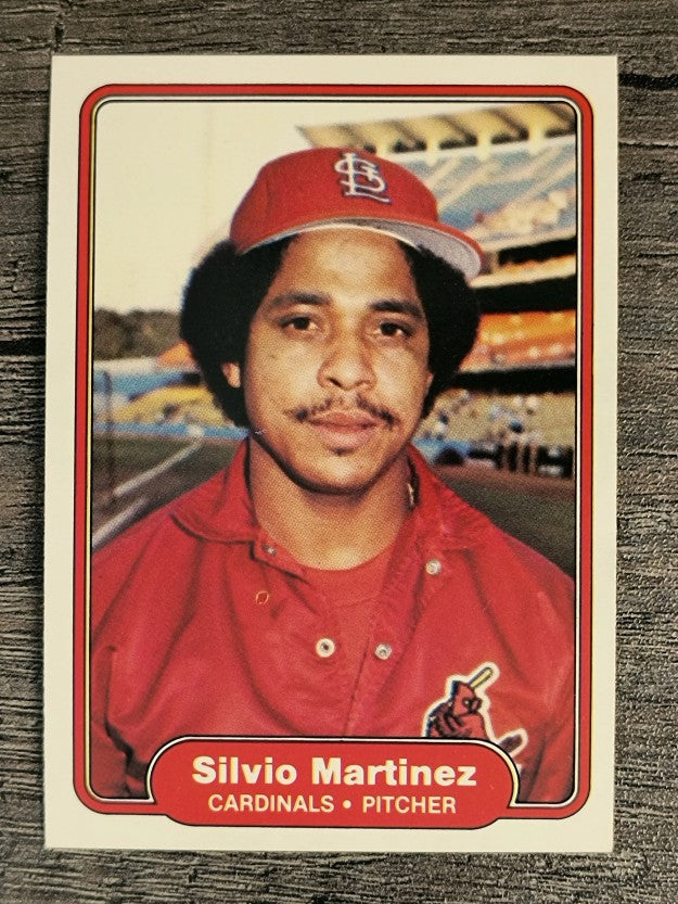 1982 Fleer #122 Silvio Martinez