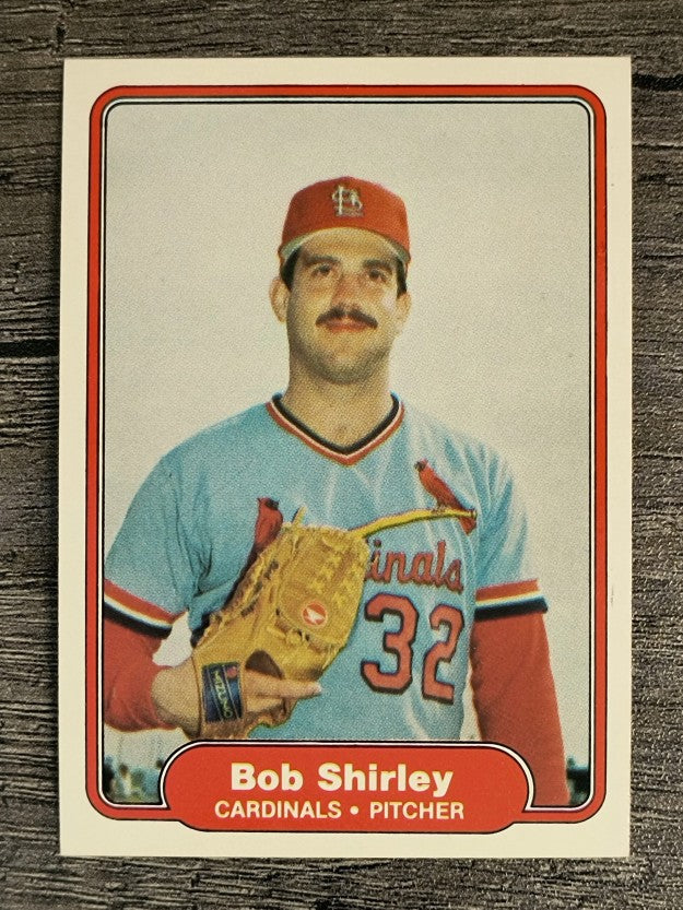 1982 Fleer #127 Bob Shirley