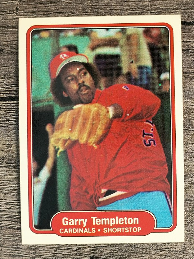 1982 Fleer #131 Garry Templeton